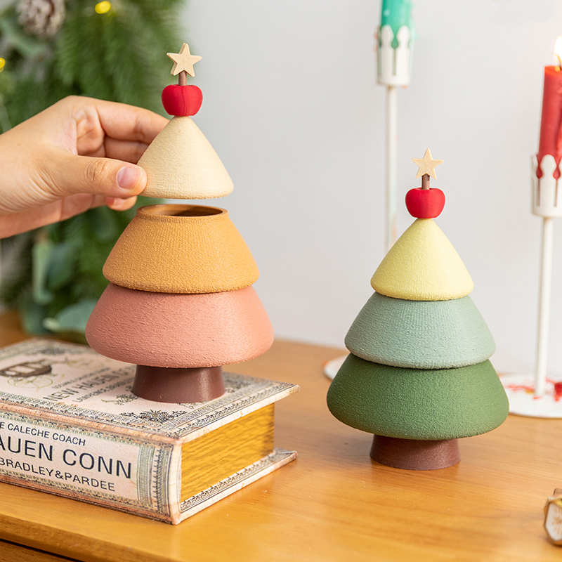 Home Of The Year Bathroom - Mini-Weihnachtsbaum-Ornament, Sammlerfiguren, Schmuckkästchen für Zuhause, Zimmer,