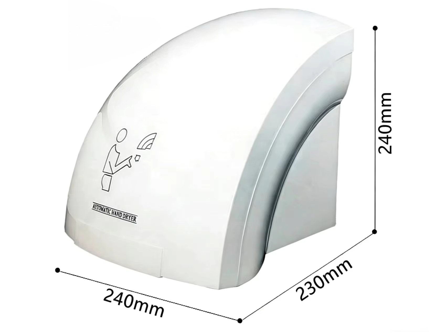 Home Bathroom Hand Dryer - Elektrischer Handtrockner für das Badezimmer, Smart