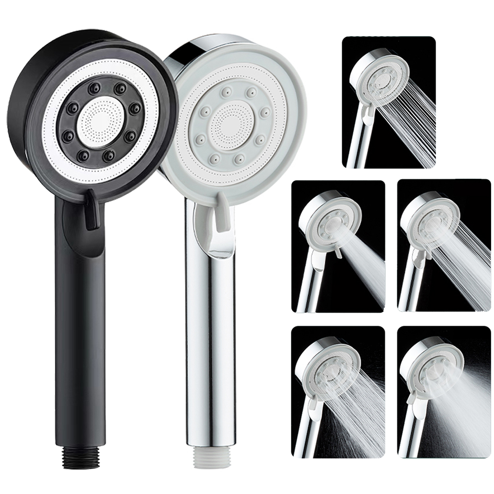 Bathroom Home Improvement - Einstellbare 5-Modi Duschkopf Hochdruck Handheld Tragbare