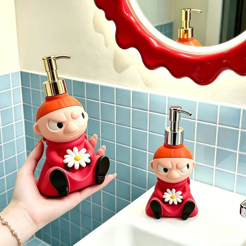 Home Goods Bathroom - Kawaii Anime Moomins Serie Pumpflasche Cartoon-Charakter