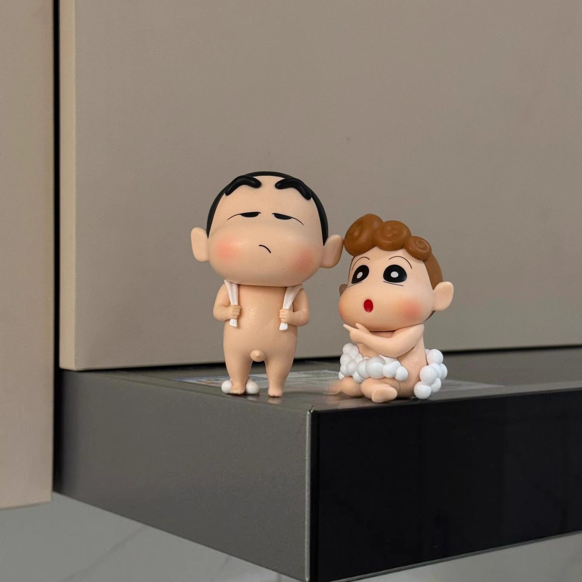 Home Goods Bathroom - Niedliches Crayon Shin-chan Badezimmer-Set, Cartoon-Ornament, kleine