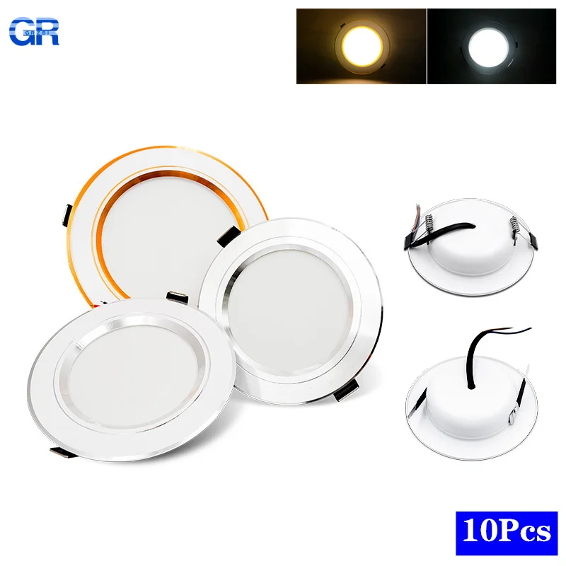 10 teile/los Led Downlight AC  – Home Of The Year Bathroom Bewertung und Preis
