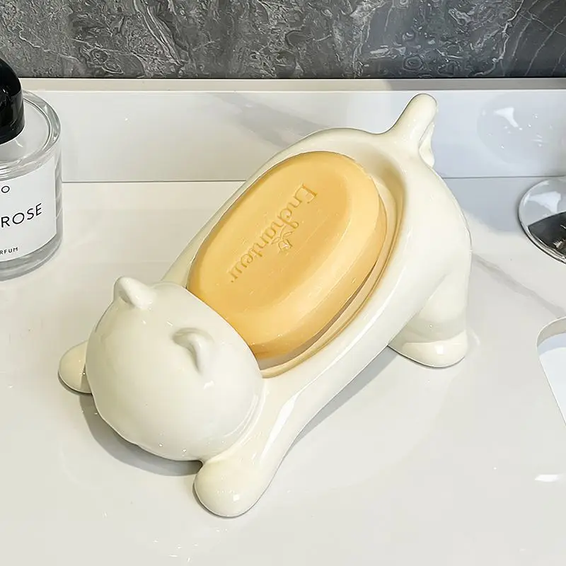 Niedlicher Katzen-Seifenhalter – Bathroom Home Improvement Bewertung und Preis