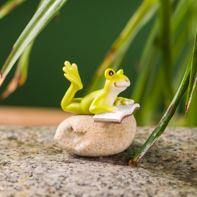Harz lustige Frosch figuren fü – Jet Home Bathroom Bewertung und Preis