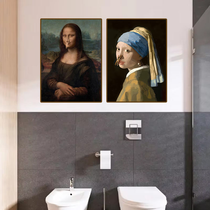 1 Stück Lustiges Abstraktes Ba – Home Office Bathroom Bewertung und Preis