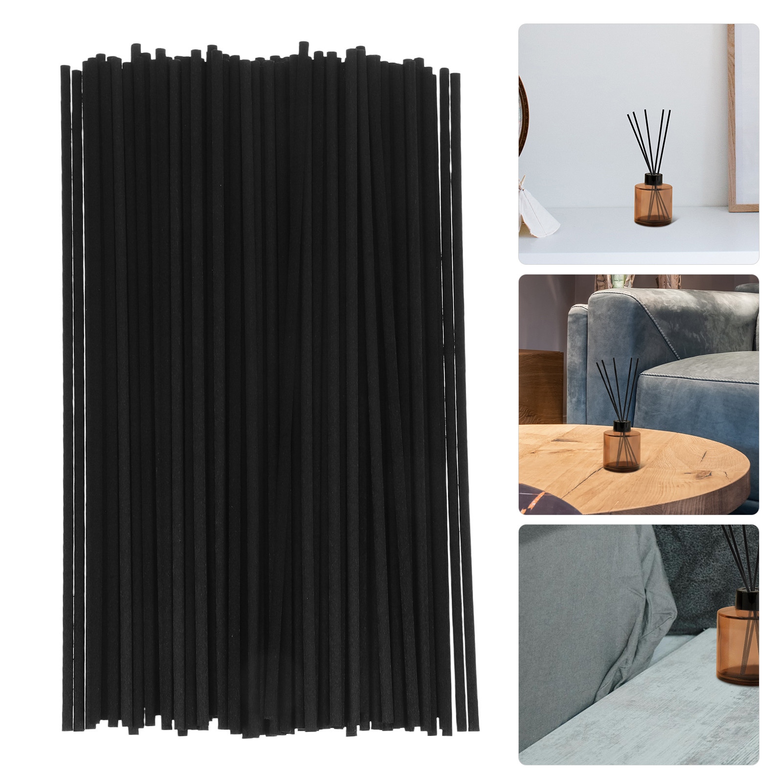 100 Stück schwarze Diffusorstä – Home Office Bathroom Bewertung und Preis