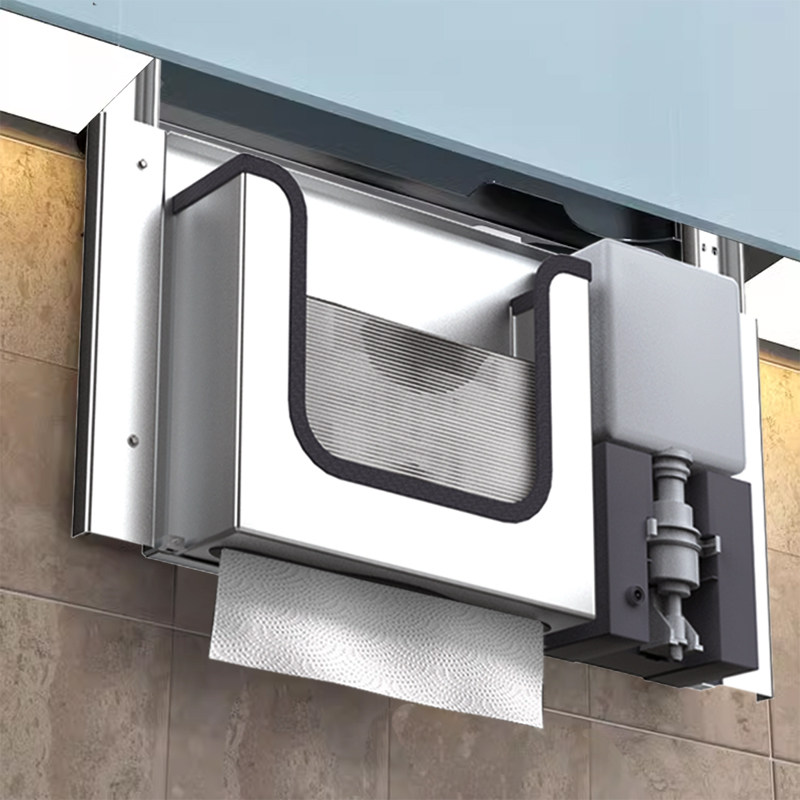 Edelstahl Versteckter Papierha – Home Bathroom Hand Dryer Bewertung und Preis
