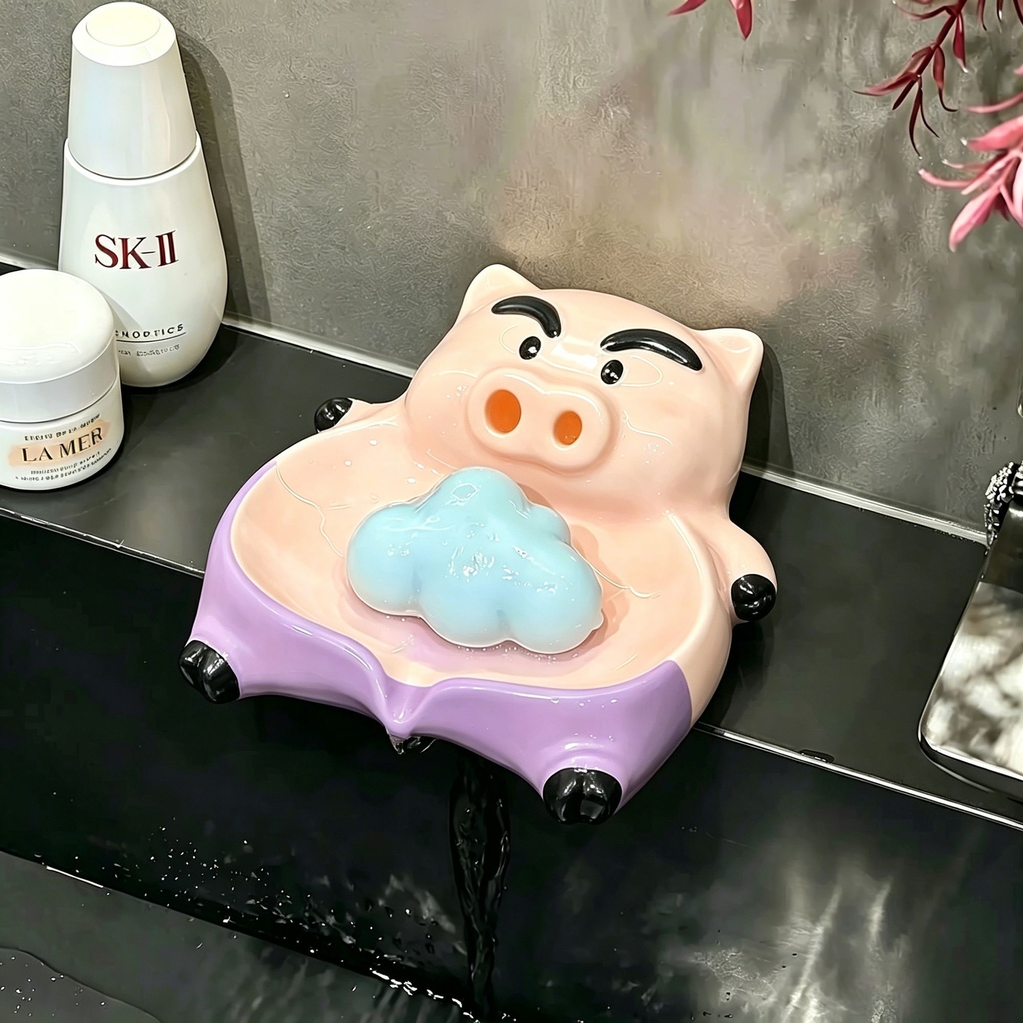 Niedliche Bo-chan Seifenschale – Home Goods Bathroom Vanity Bewertung und Preis
