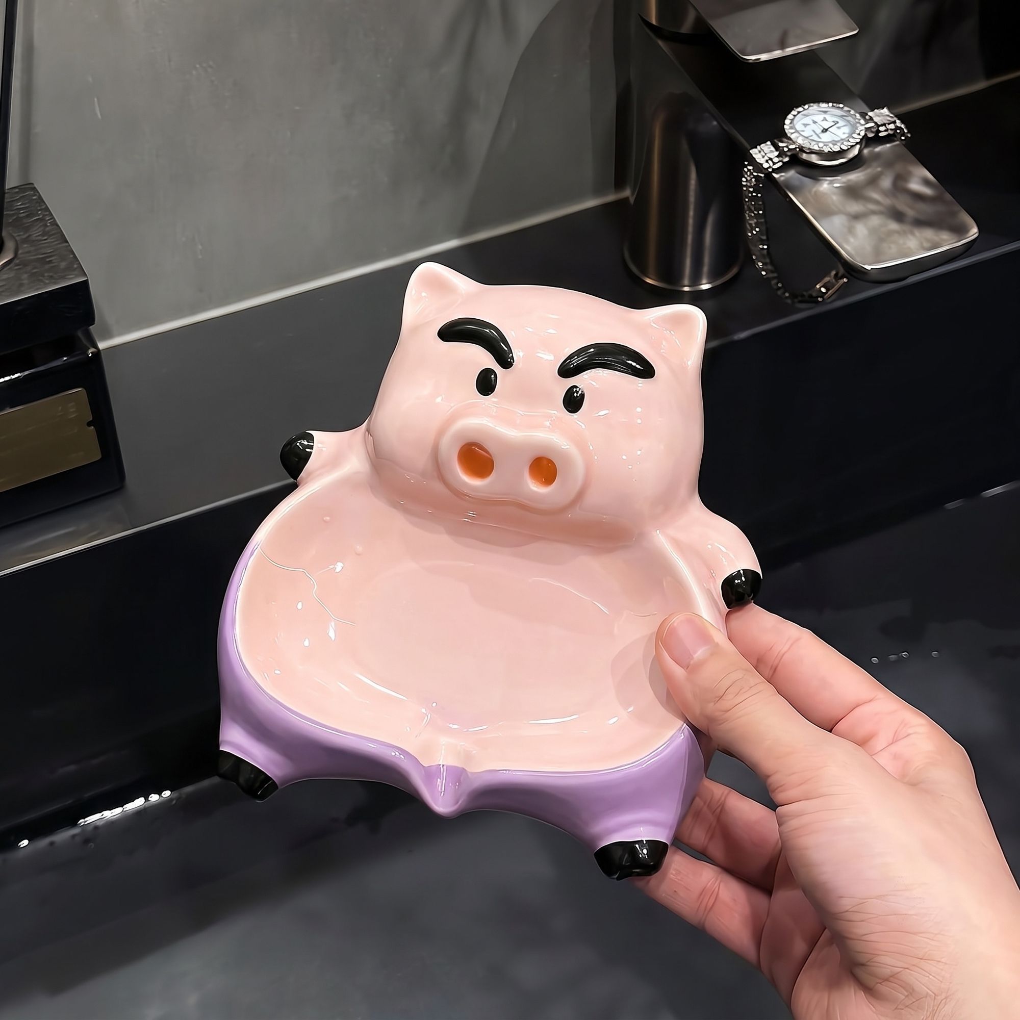 Niedliche Bo-chan Seifenschale – Home Goods Bathroom Vanity Bewertung und Preis