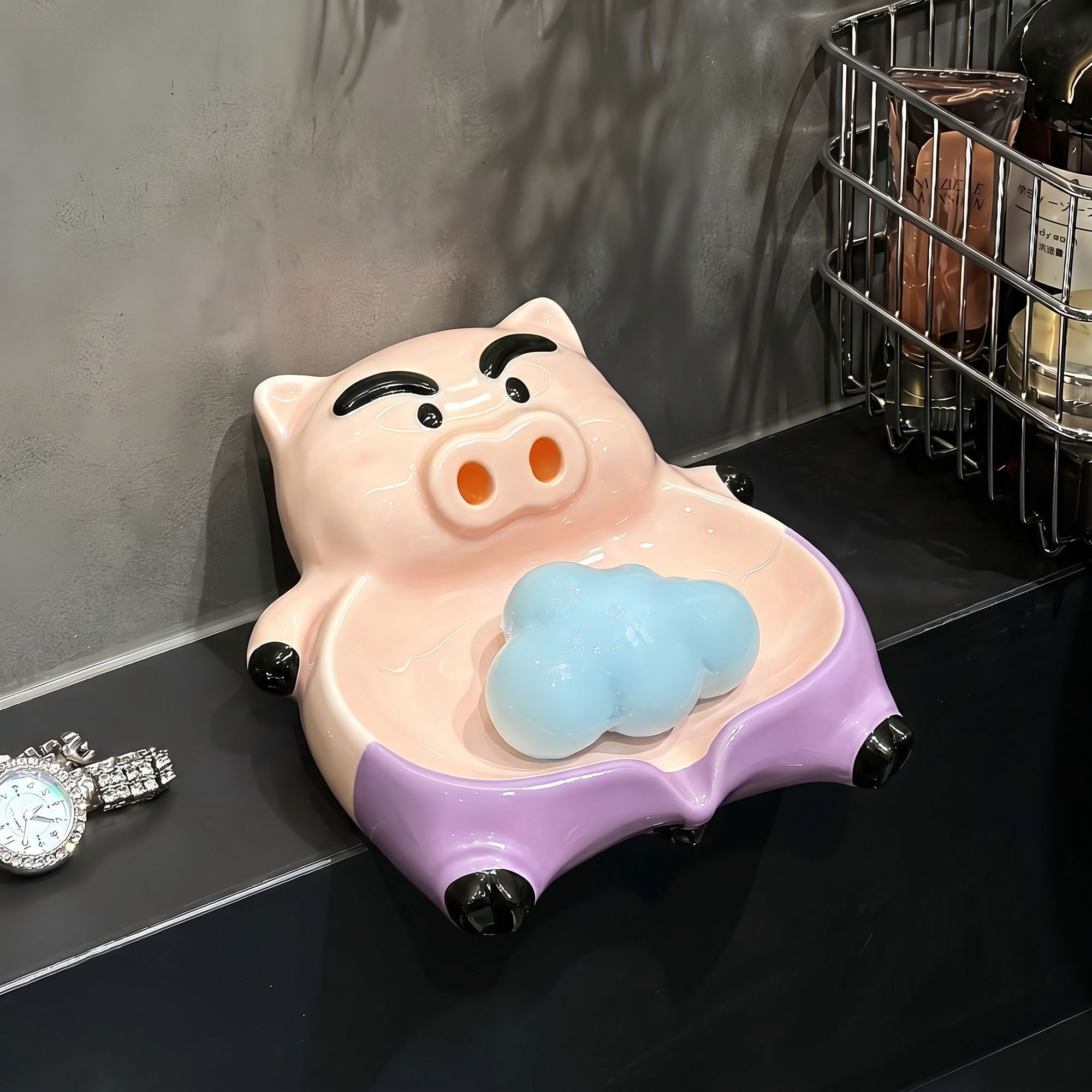 Niedliche Bo-chan Seifenschale – Home Goods Bathroom Vanity Bewertung und Preis