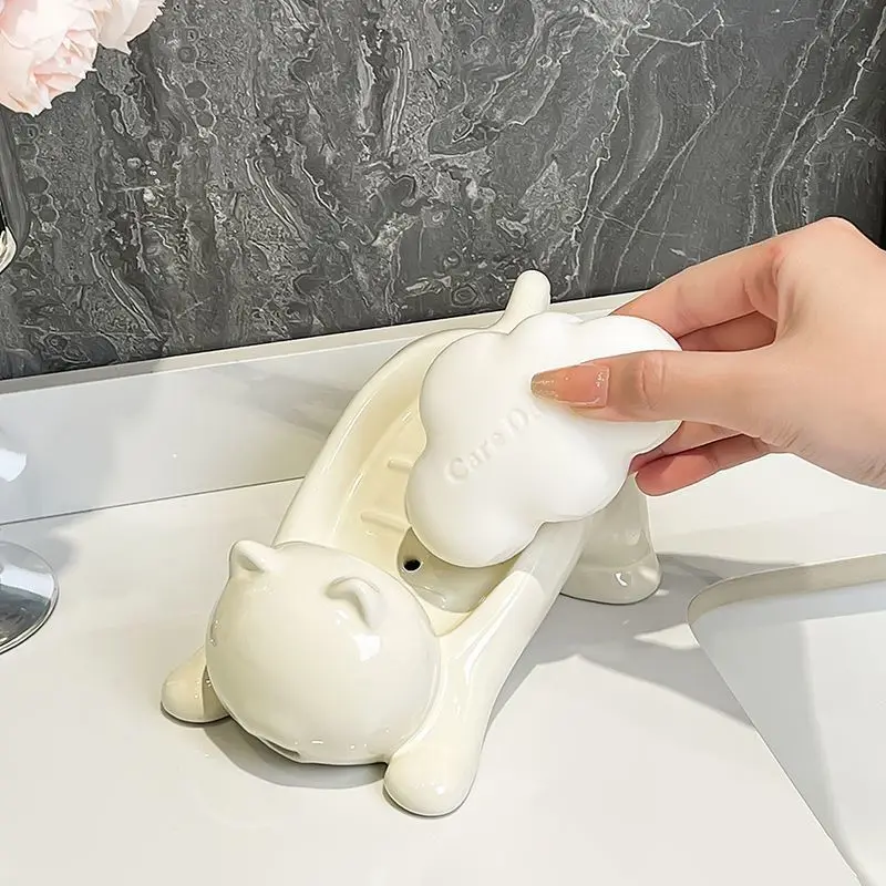 Niedlicher Katzen-Seifenhalter – Bathroom Home Improvement Bewertung und Preis